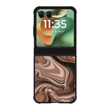 Marble Brown Motorola Moto RAZR 2025 Case OV11134
