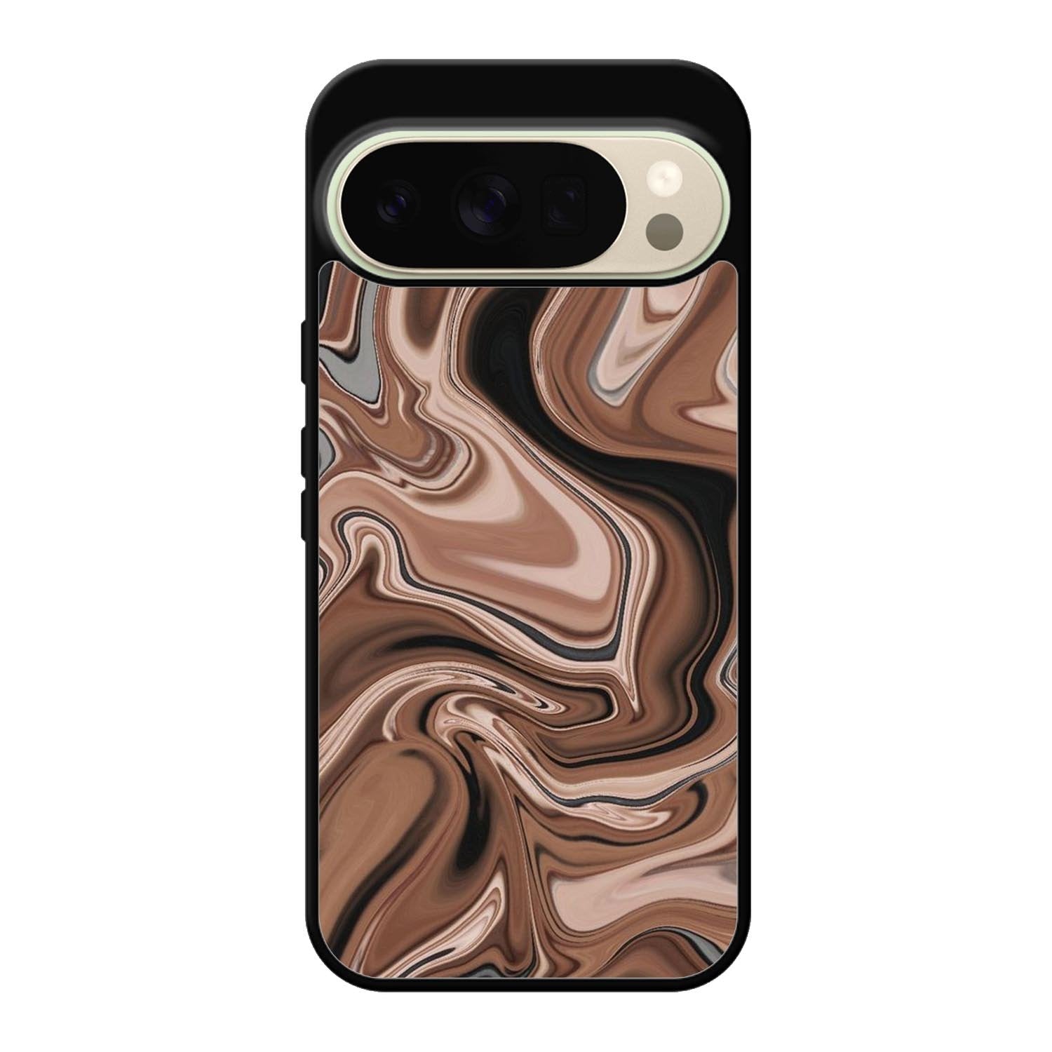 Marble Brown Google Pixel 10 Pro XL Case QC11134