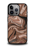 Marble Brown iPhone 16 Pro Case OV11134