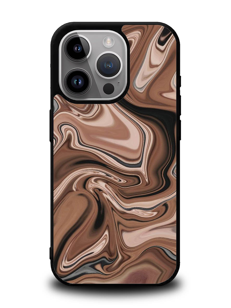 Marble Brown iPhone 16 Pro Max Case QC11134