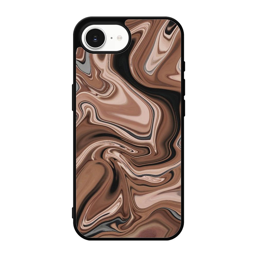 Marble Brown iPhone 17e Case QC11134