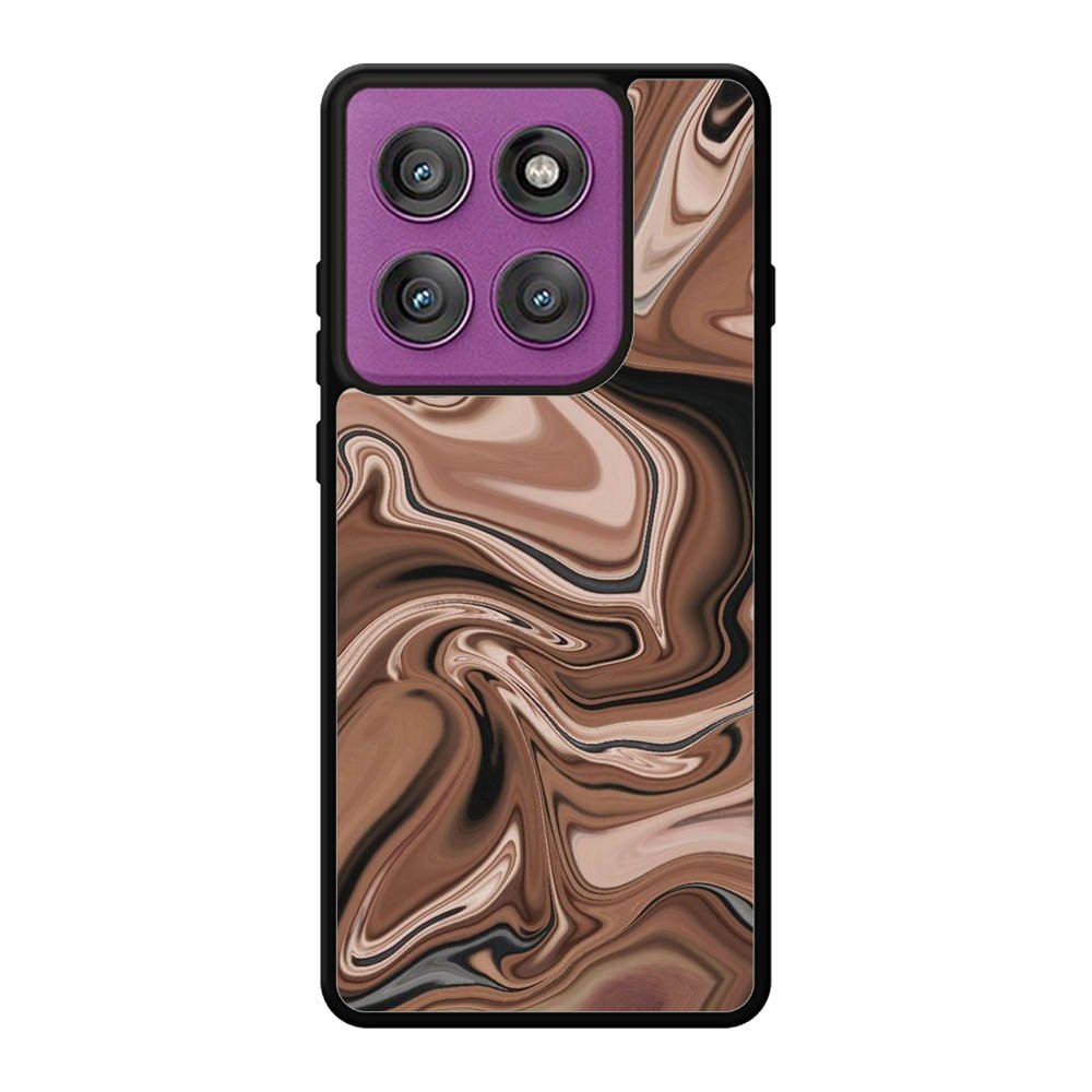 Marble Brown Motorola Moto Edge 60 Pro Case QC11134