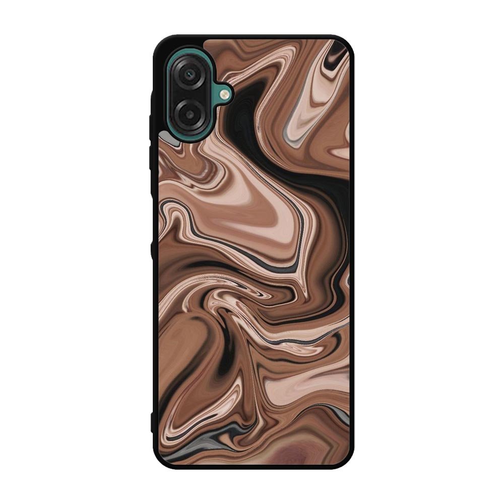 Marble Brown Samsung Galaxy A07 Case QC11134