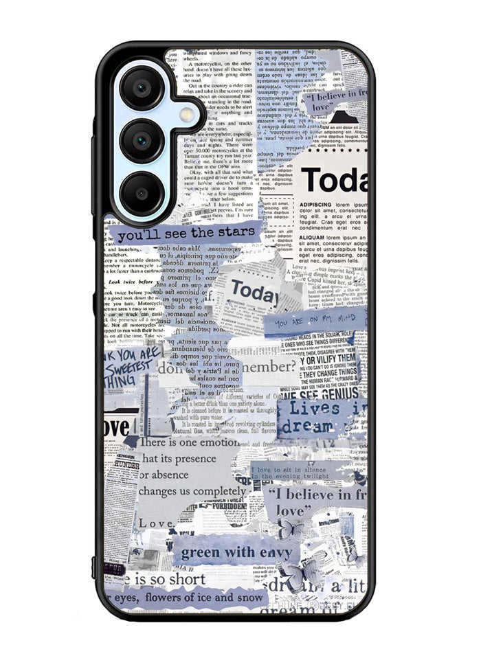 Newspaper Vintage Samsung Galaxy A35 5G Case OV10987