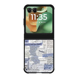 Newspaper Vintage Motorola Moto RAZR 2025 Case OV10987