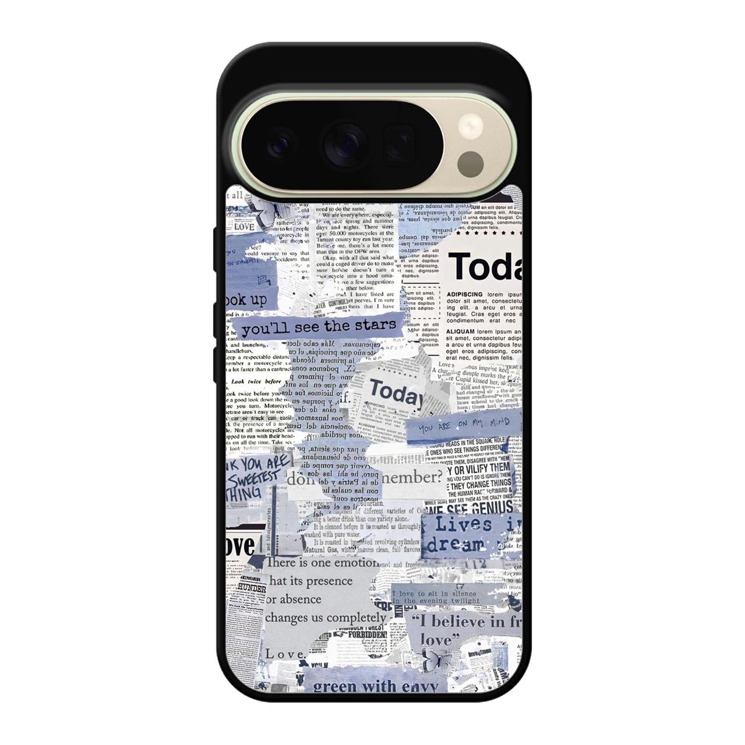 Newspaper Vintage Google Pixel 10 Pro Case OV10987