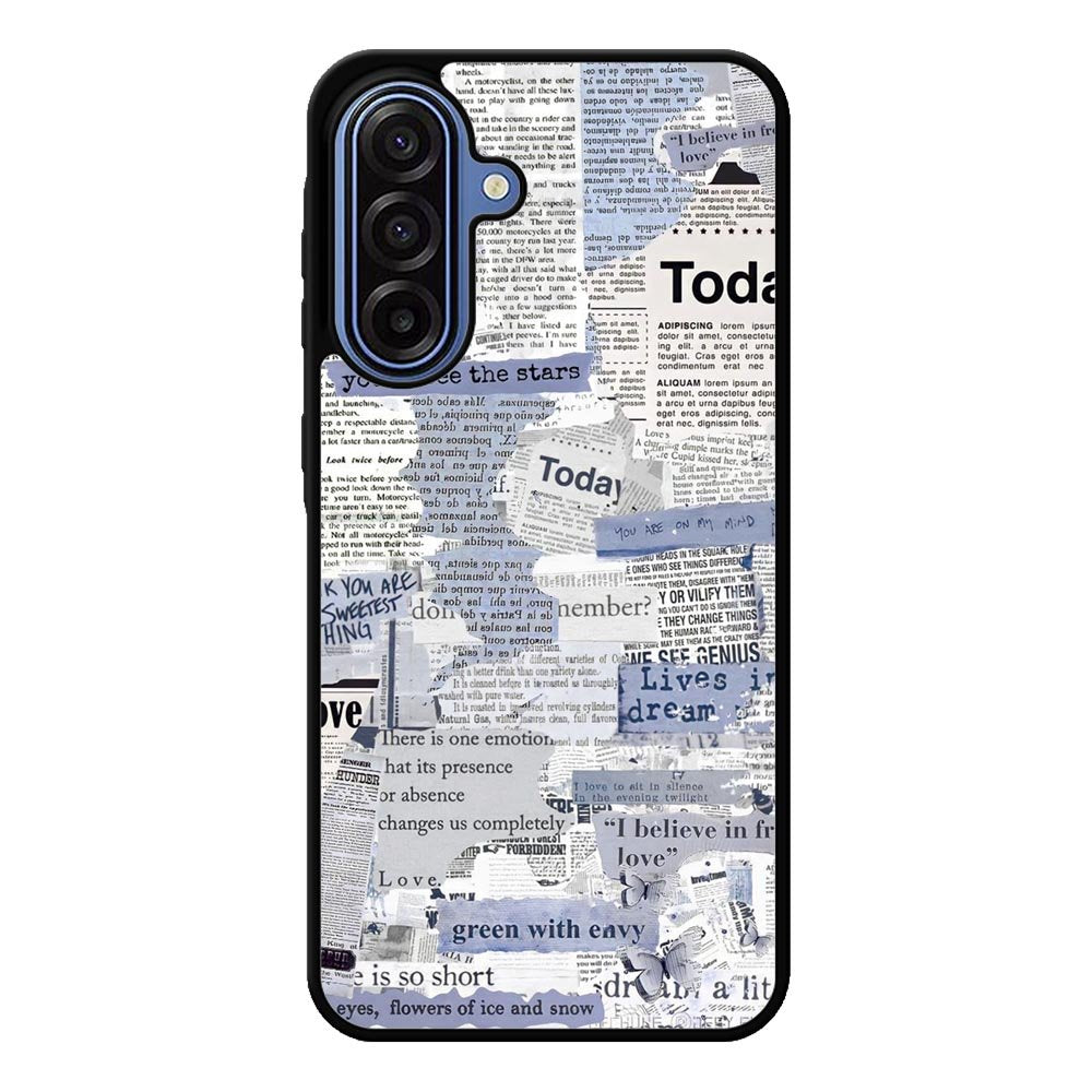 Newspaper Vintage Samsung Galaxy A17 Case OV10987