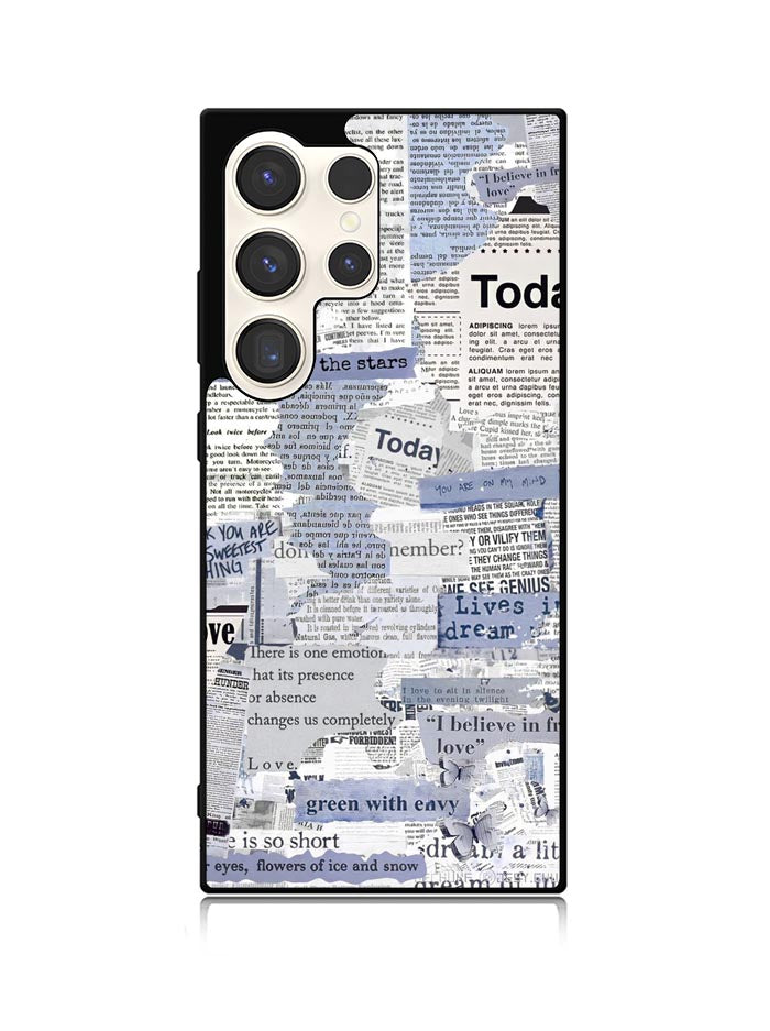 Newspaper Vintage Samsung Galaxy S25 Ultra 5G Case QC10987