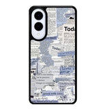 Newspaper Vintage Samsung Galaxy S25 Edge 5G Case OV10987
