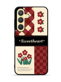 Red Sweetheart Samsung Galaxy S25 Plus 5G , Samsung Galaxy S25+ 5G Case OV11012