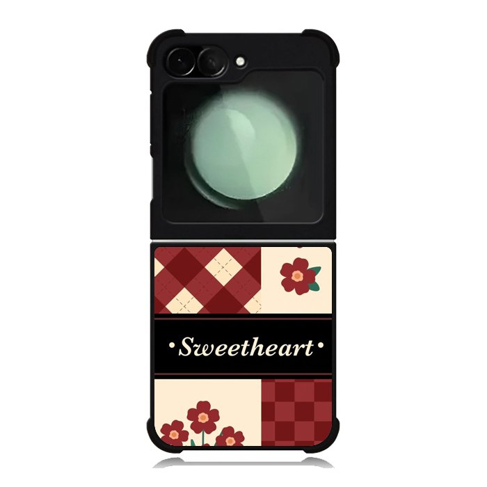 Red Sweetheart Samsung Galaxy Z Flip 6 5G 2024 Case OV11012