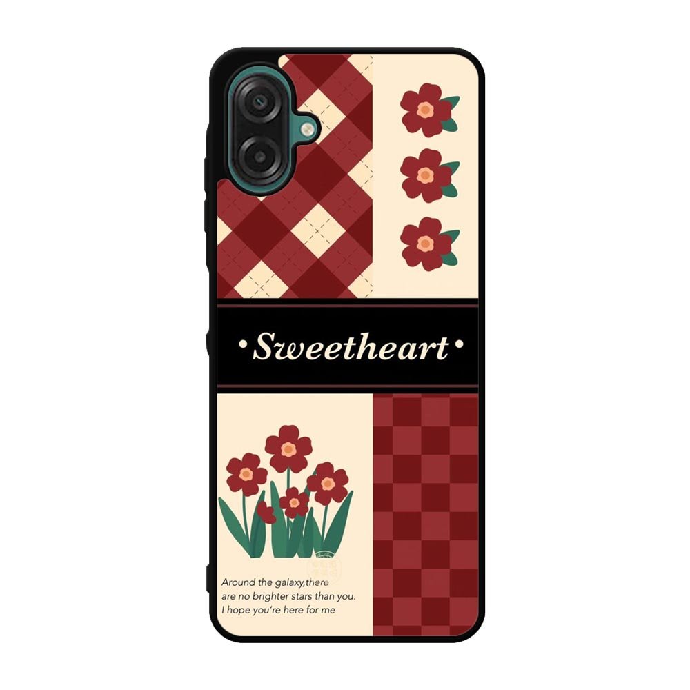 Red Sweetheart Samsung Galaxy A07 Case QC11012