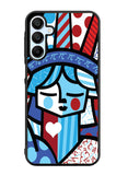 Romero Britto Statue Of Liberty Samsung Galaxy A35 5G Case OV11014