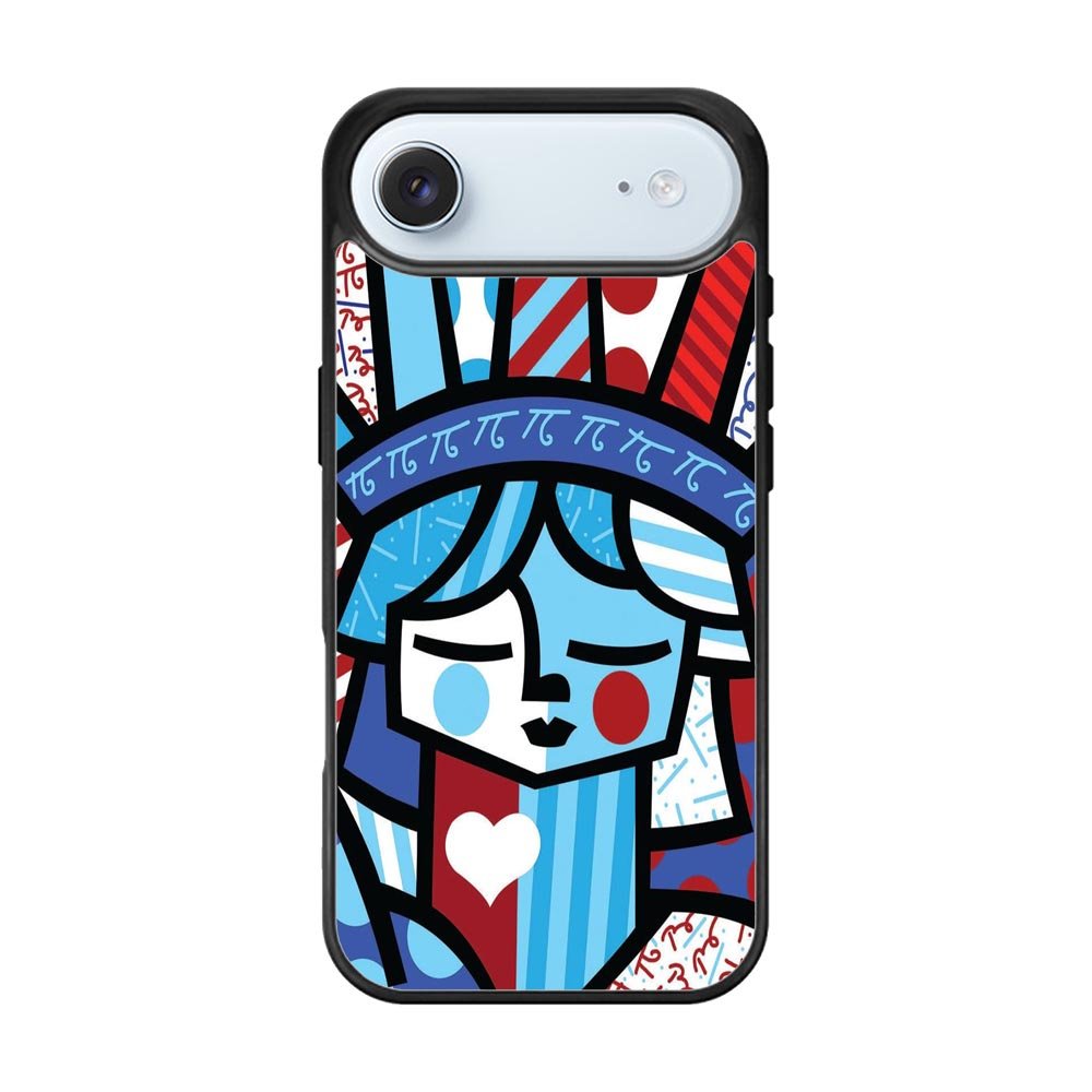 Romero Britto Statue Of Liberty iPhone Air Case QC11014
