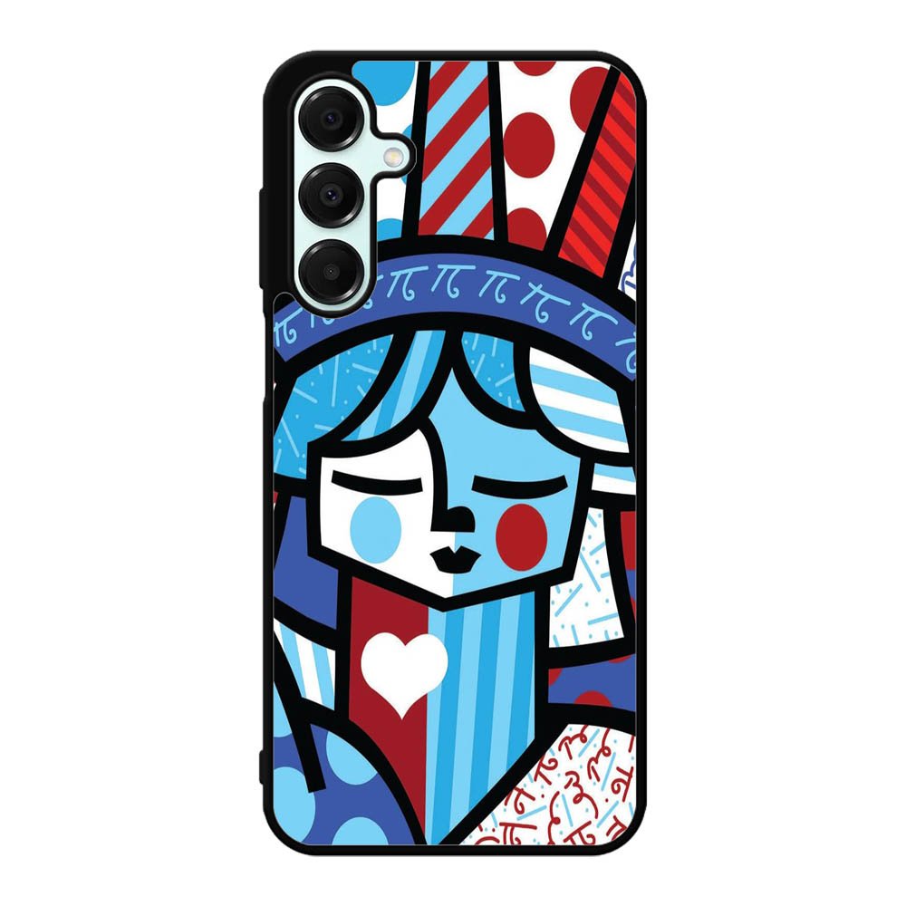 Romero Britto Statue Of Liberty Samsung Galaxy A16 Case OV11014