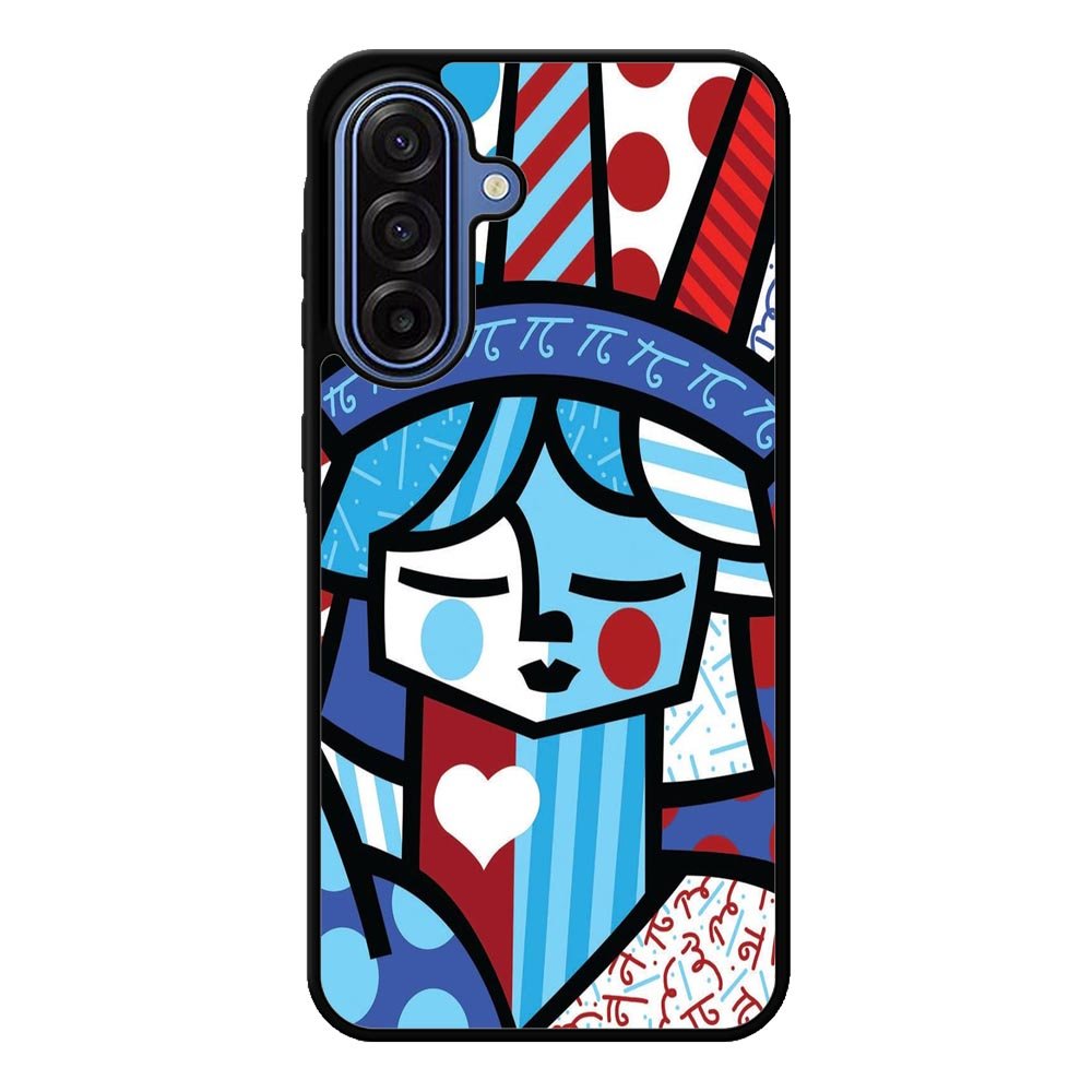 Romero Britto Statue Of Liberty Samsung Galaxy A17 Case QC11014
