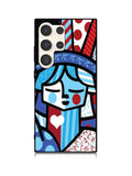 Romero Britto Statue Of Liberty Samsung Galaxy S25 Ultra 5G Case QC11014