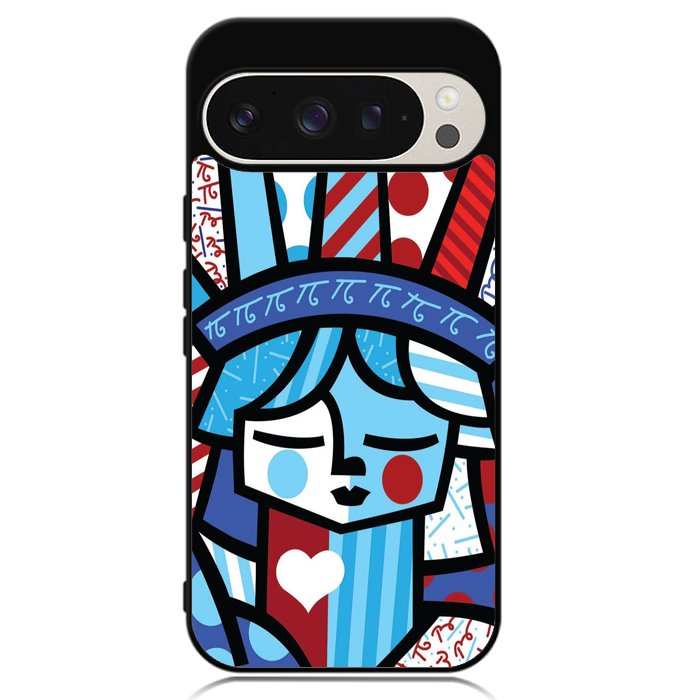 Romero Britto Statue Of Liberty Google Pixel 9 Pro XL Case OV11014