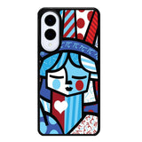 Romero Britto Statue Of Liberty Samsung Galaxy S25 Edge 5G Case OV11014