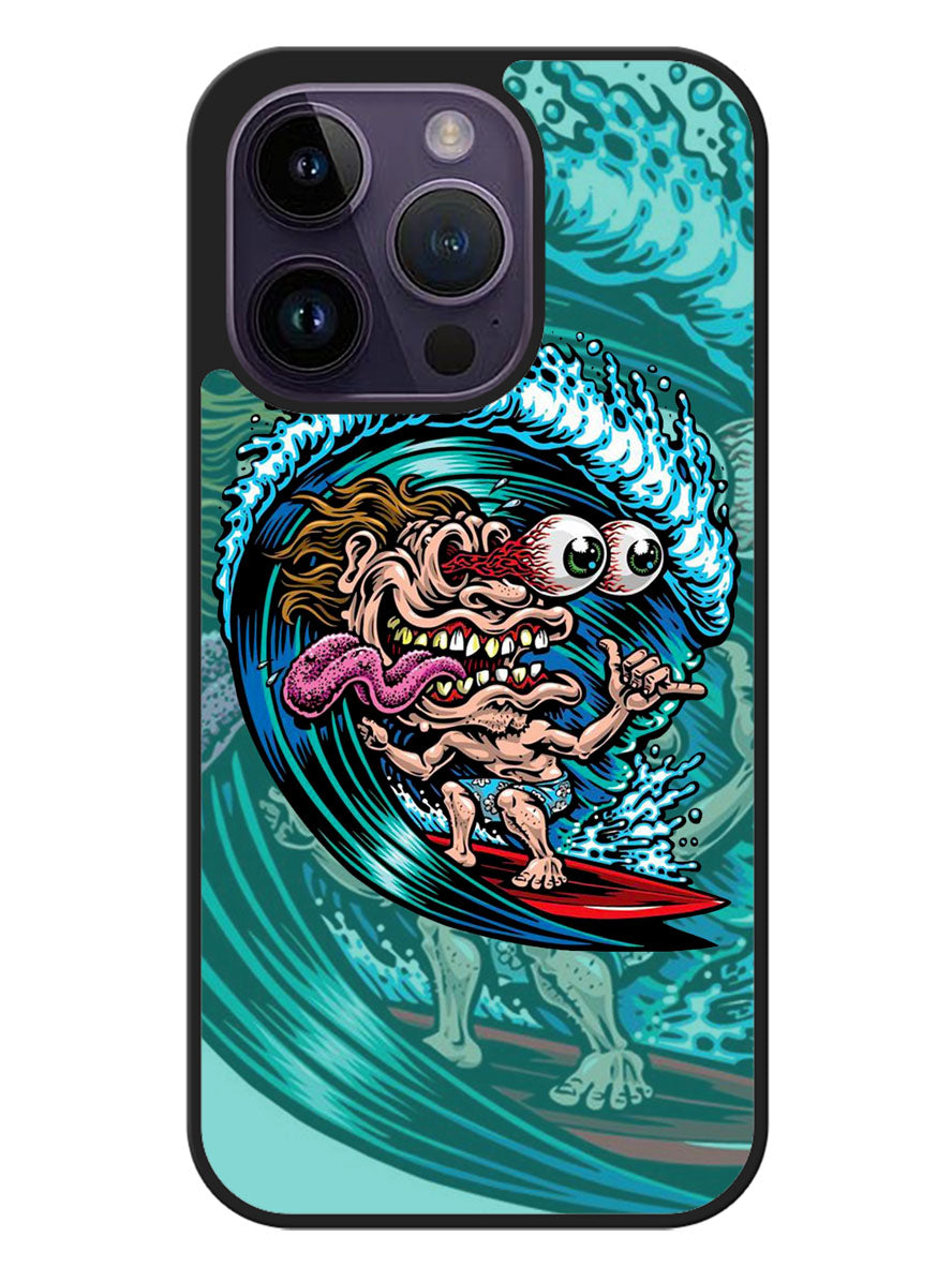 Skateboard Art Surfing iPhone 14 Pro Case OV11027