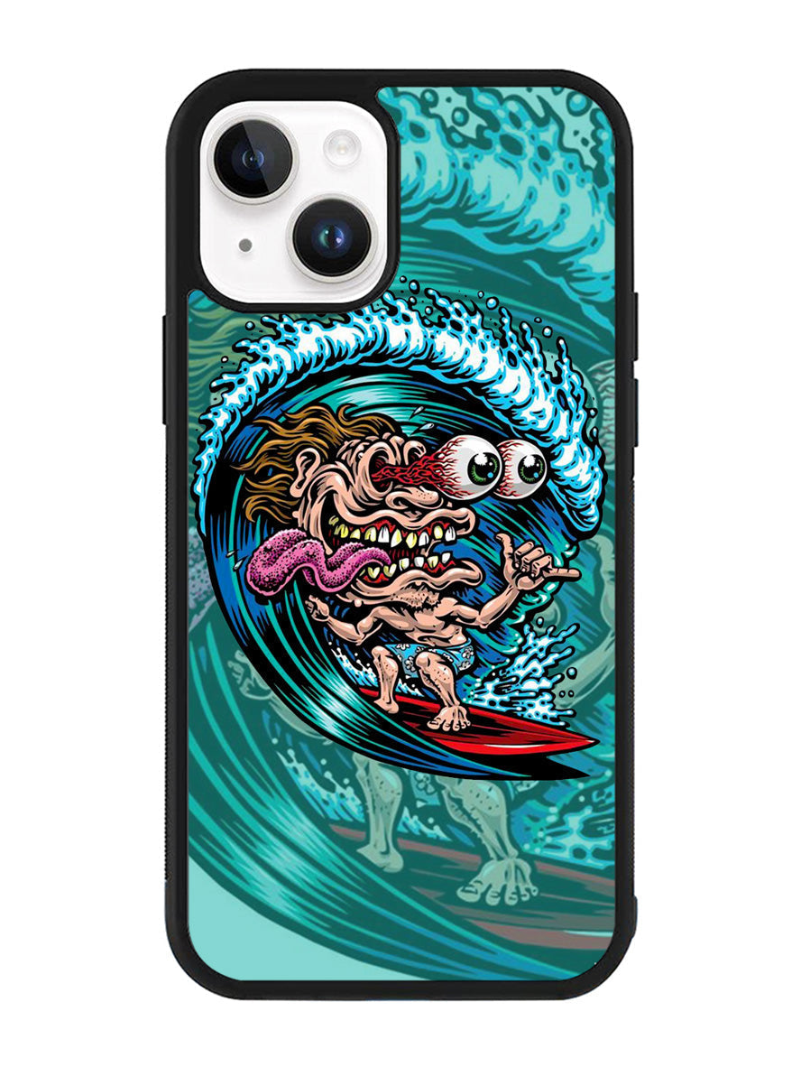 Skateboard Art Surfing iPhone 15 Case OV11027