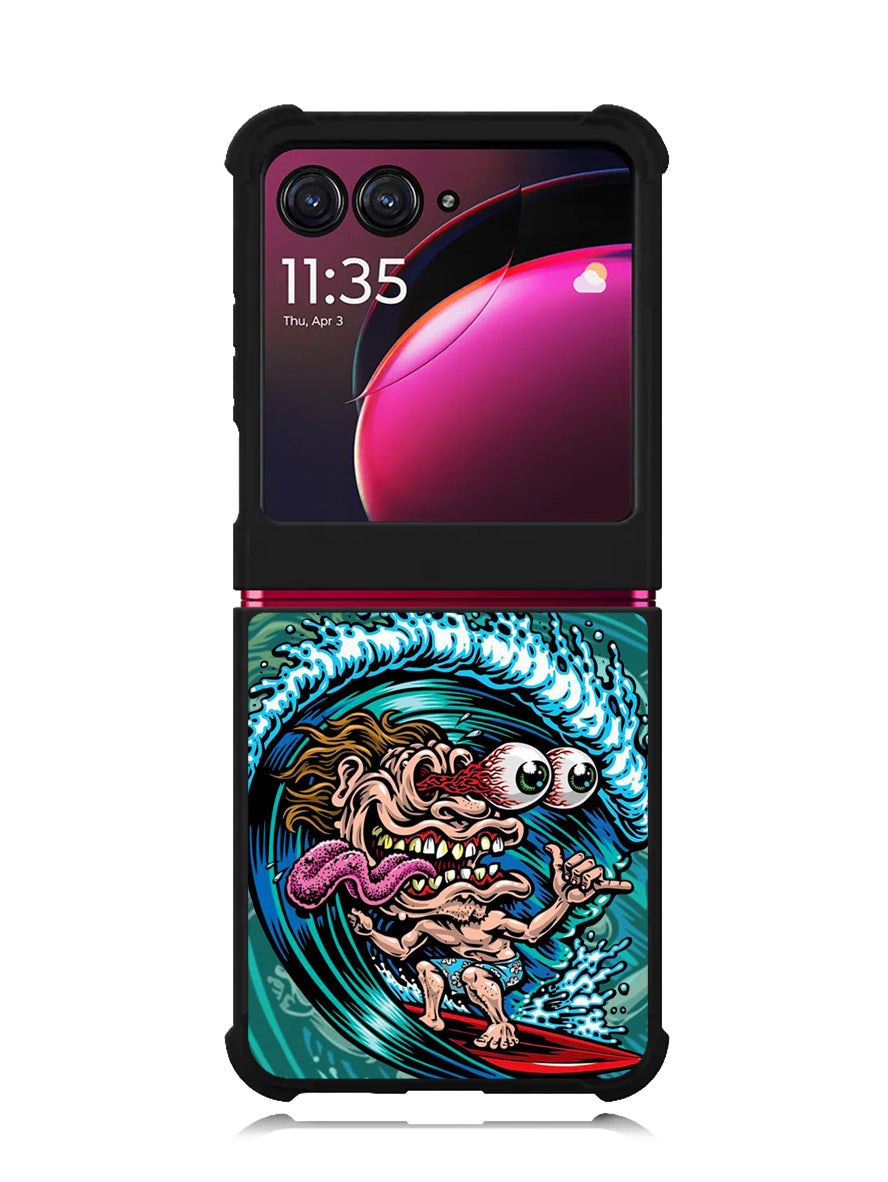 Skateboard Art Surfing Motorola Moto Razr Plus 2023 , Moto Razr+ 2023 Case
