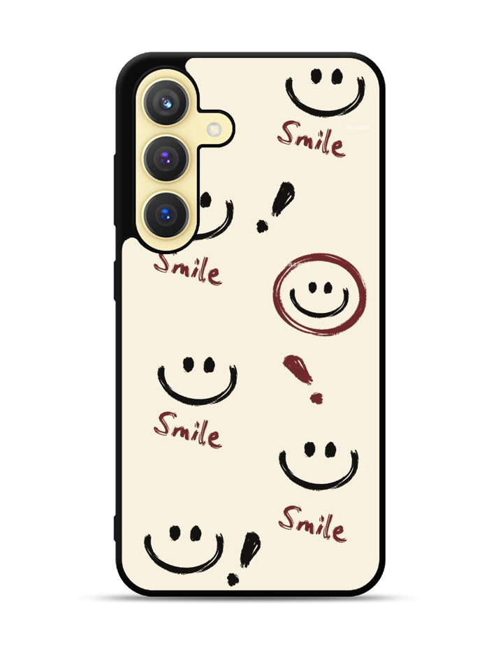 Smile Emoticon Samsung Galaxy S25 5G Case OV11031