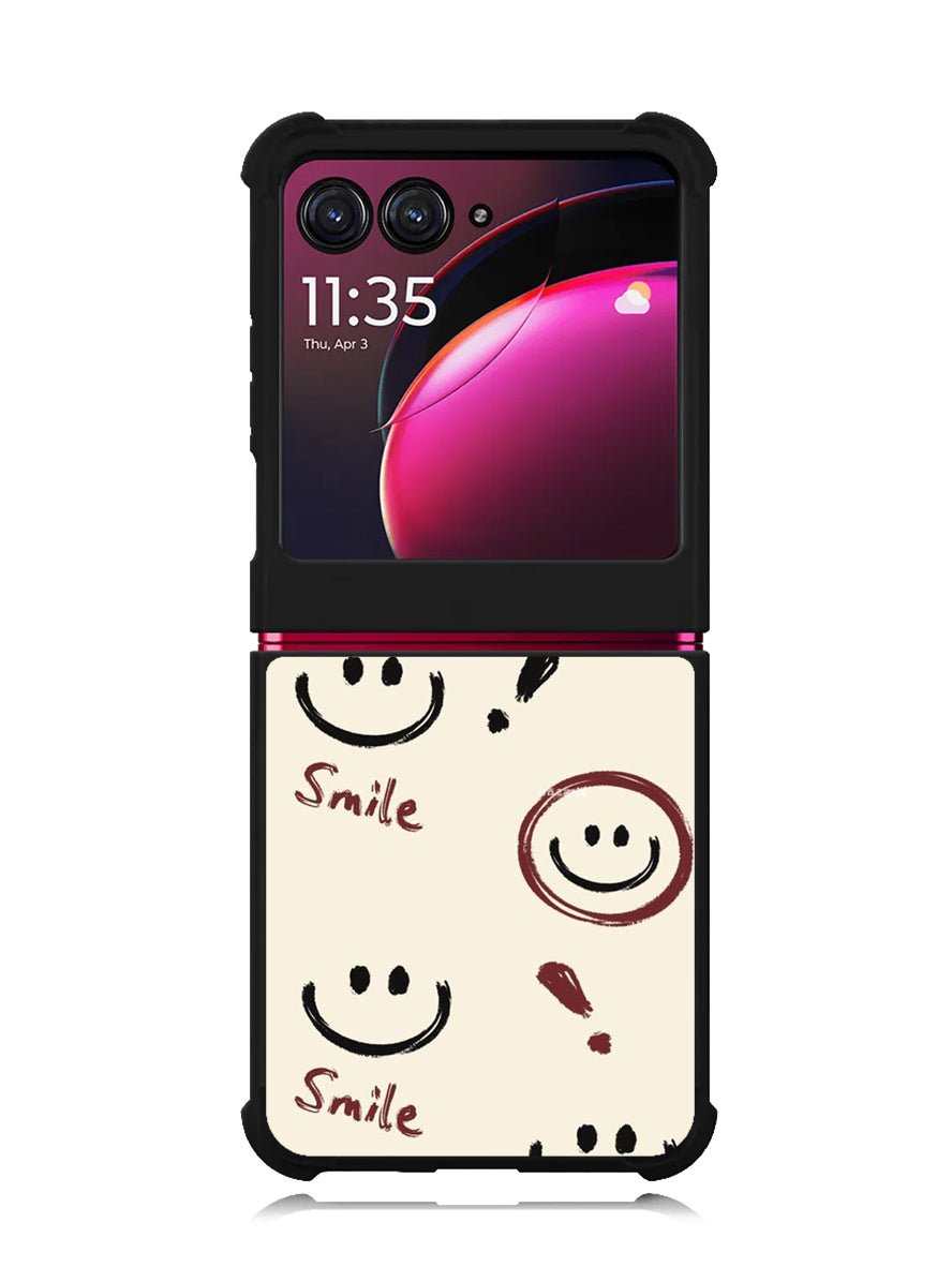 Smile Emoticon Motorola Moto Razr Plus 2023 , Moto Razr+ 2023 Case OV11031