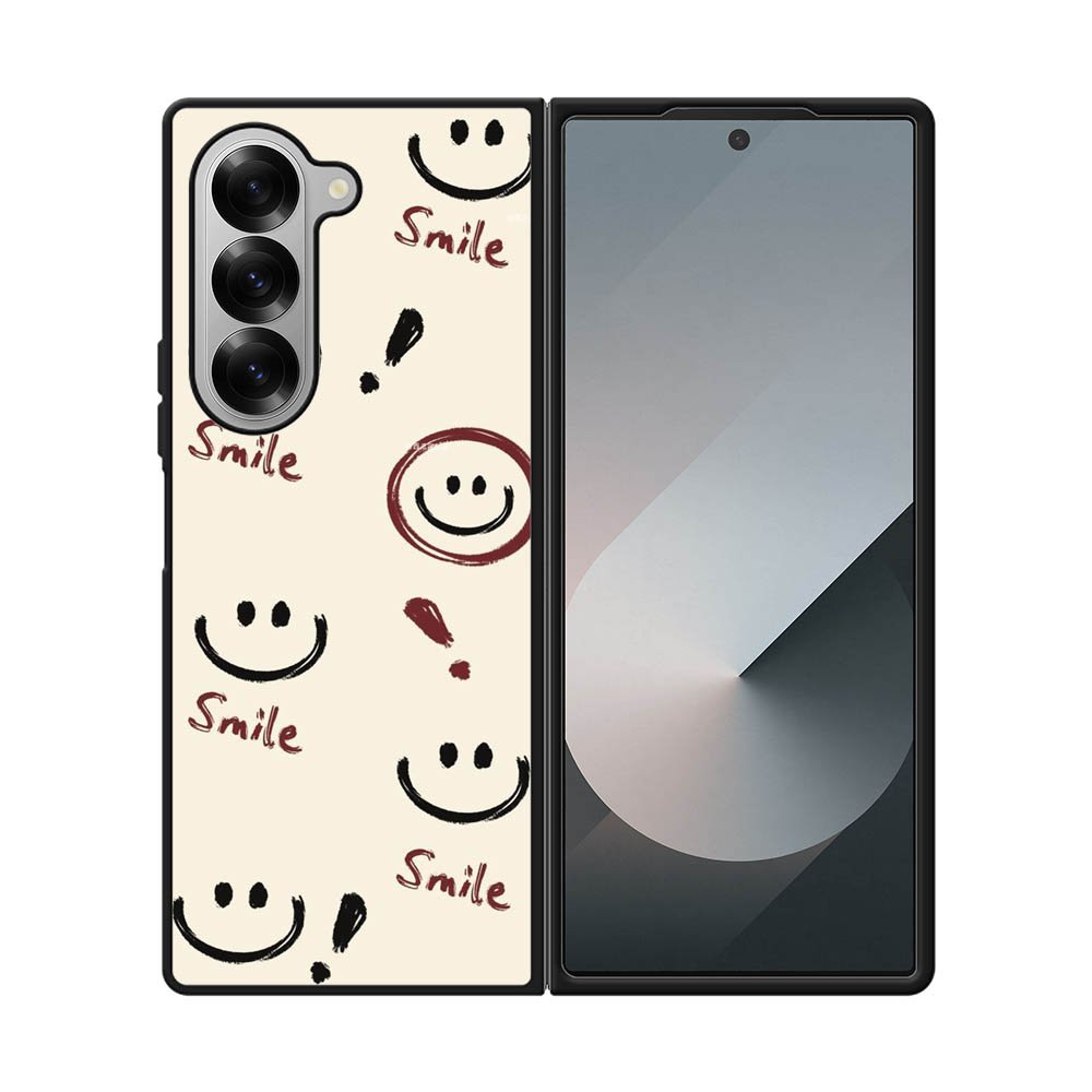 Smile Emoticon Samsung Galaxy Z Fold 7 5G Case OV11031