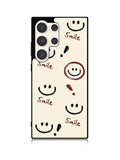 Smile Emoticon Samsung Galaxy S23 Ultra 5G Case QC11031