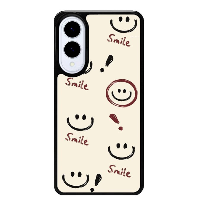 Smile Emoticon Samsung Galaxy S25 Edge 5G Case OV11031