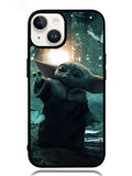 Baby Yoda In The Forest Love Butterfly iPhone 14 Case