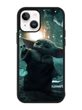 Baby Yoda In The Forest Love Butterfly iPhone 15 Plus Case OV10904