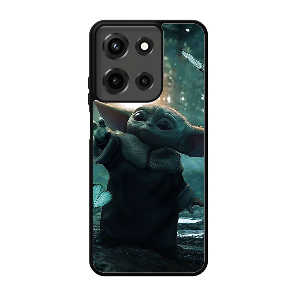 Baby Yoda In The Forest Love Butterfly Motorola Moto G 5G 2025 Case OV5237