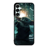 Baby Yoda In The Forest Love Butterfly Samsung Galaxy A16 Case OV2231