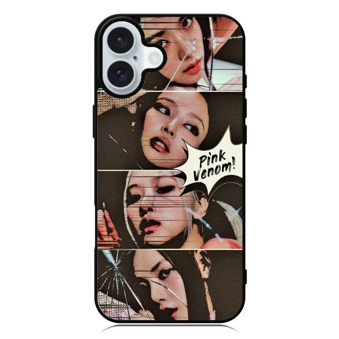 Blackpink Venom Comic iPhone 16 Plus Case QC10908