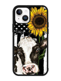 Cow Sunflower iPhone 14 Case QC10919