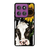 Cow Sunflower Motorola Moto Edge 60 Pro Case QC10919