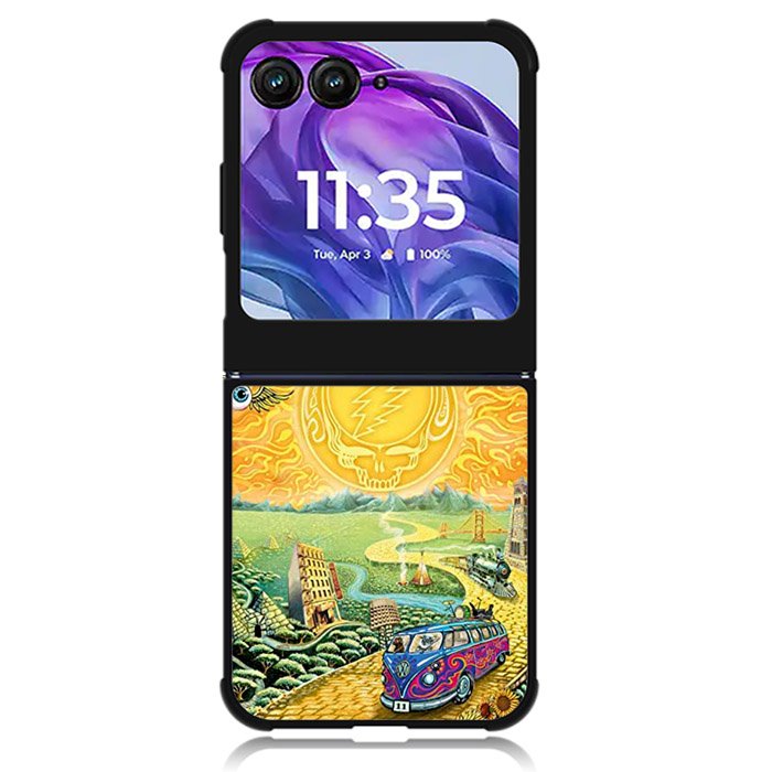 Grateful Dead Golden Road Motorola Moto Razr Plus 2024 , Moto Razr+ 2024 Case