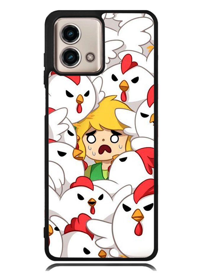 Legend of Zelda Angry Cuckoos Motorola Moto G Stylus 5G 2023 Case OV10888
