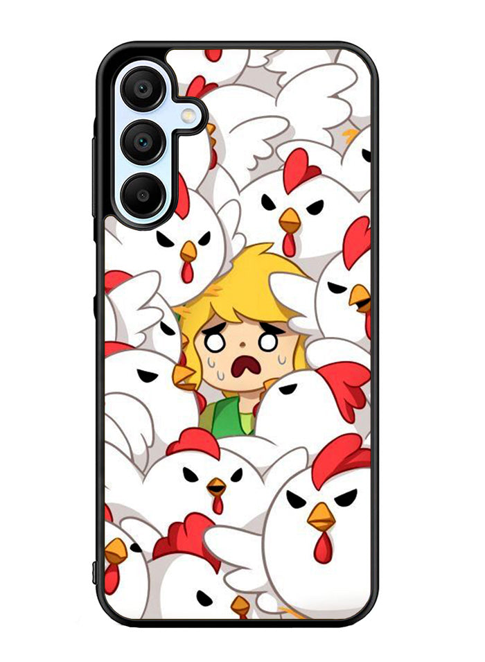 Legend of Zelda Angry Cuckoos Samsung Galaxy A35 5G Case OV10888