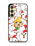Legend of Zelda Angry Cuckoos Samsung Galaxy S25 Plus 5G , Samsung Galaxy S25+ 5G Case OV10888