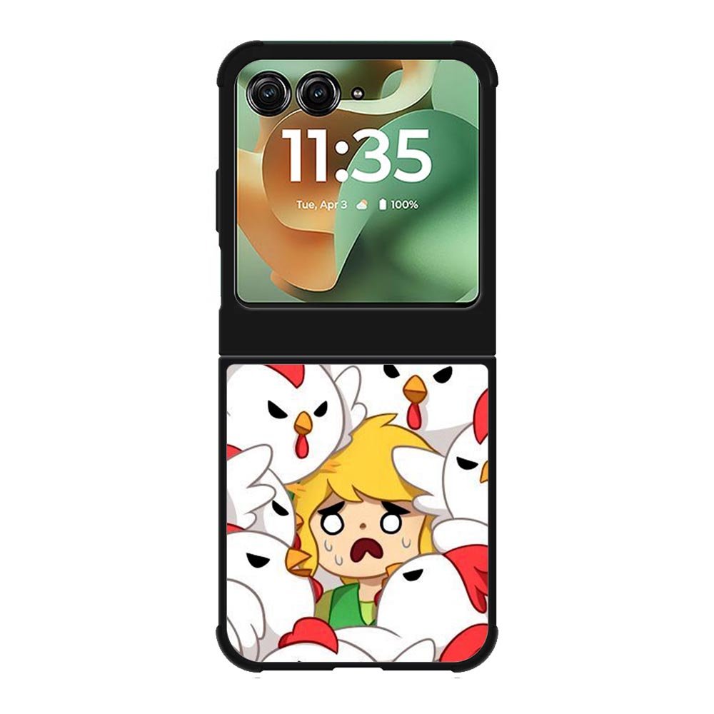 Legend of Zelda Angry Cuckoos Motorola Moto RAZR 2025 Case OV10888