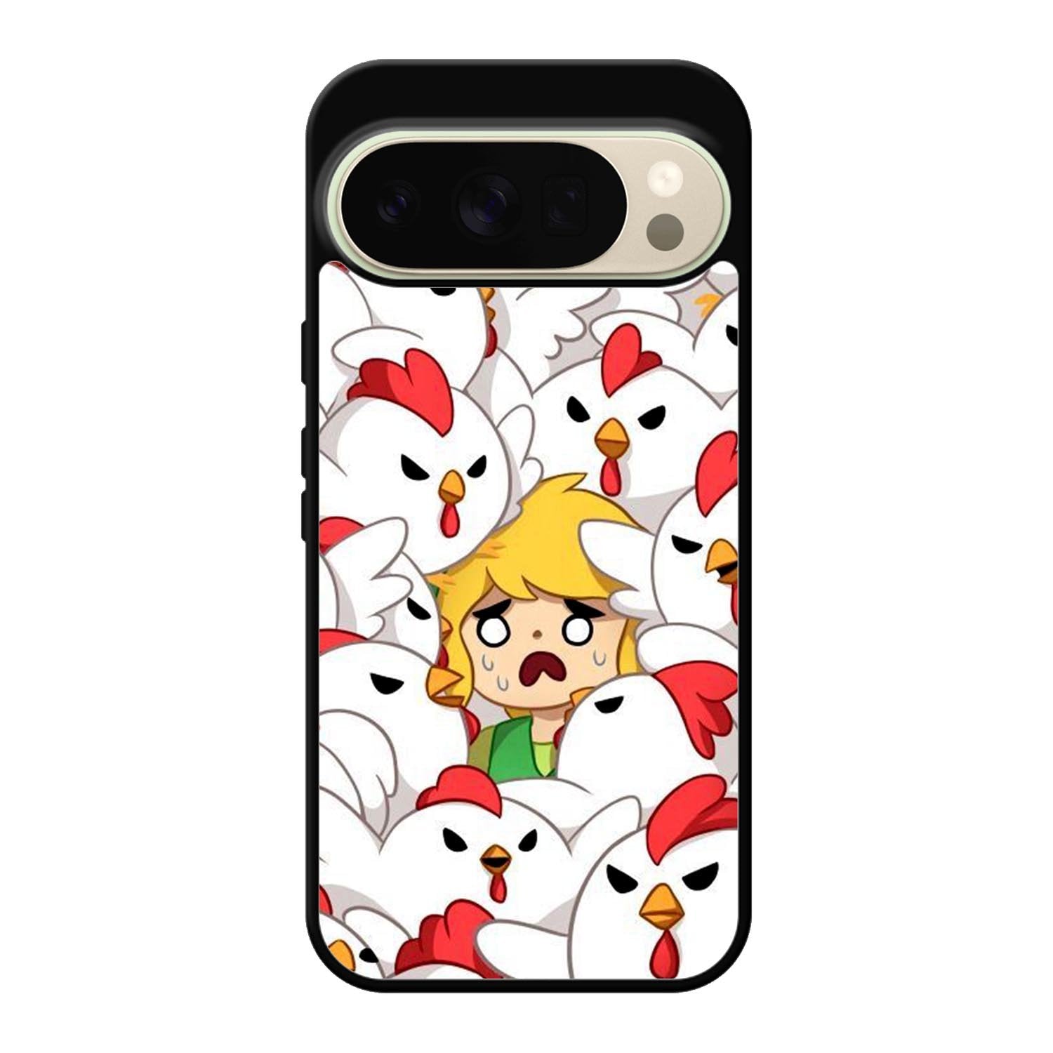 Legend of Zelda Angry Cuckoos Google Pixel 10 Pro Case OV10888