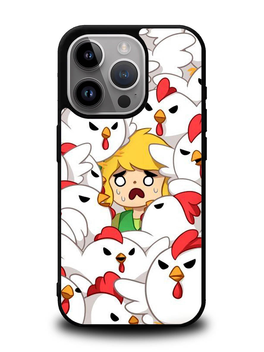 Legend of Zelda Angry Cuckoos iPhone 16 Pro Max Case OV10888