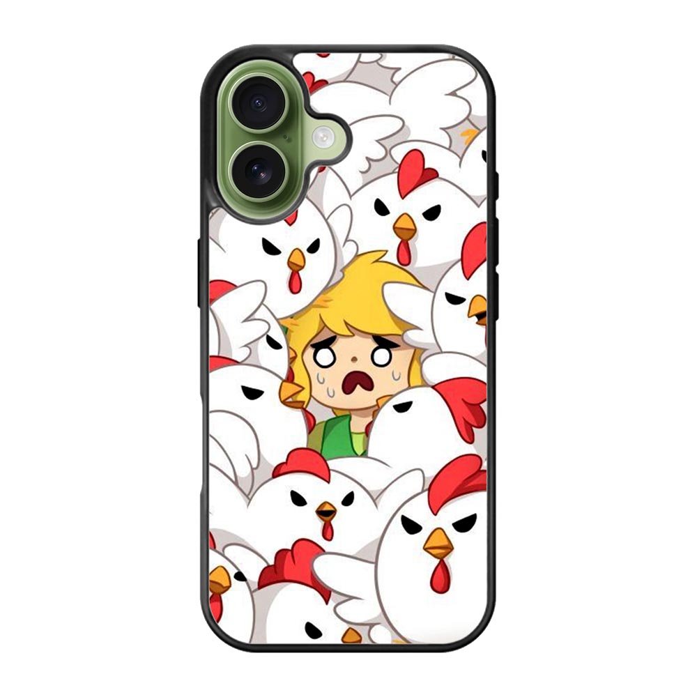 Legend of Zelda Angry Cuckoos iPhone 17 Case OV10888