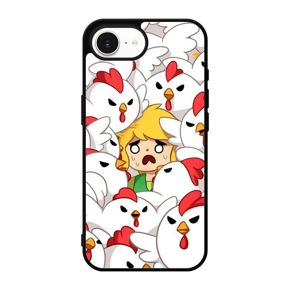 Legend of Zelda Angry Cuckoos iPhone 17e Case OV10888