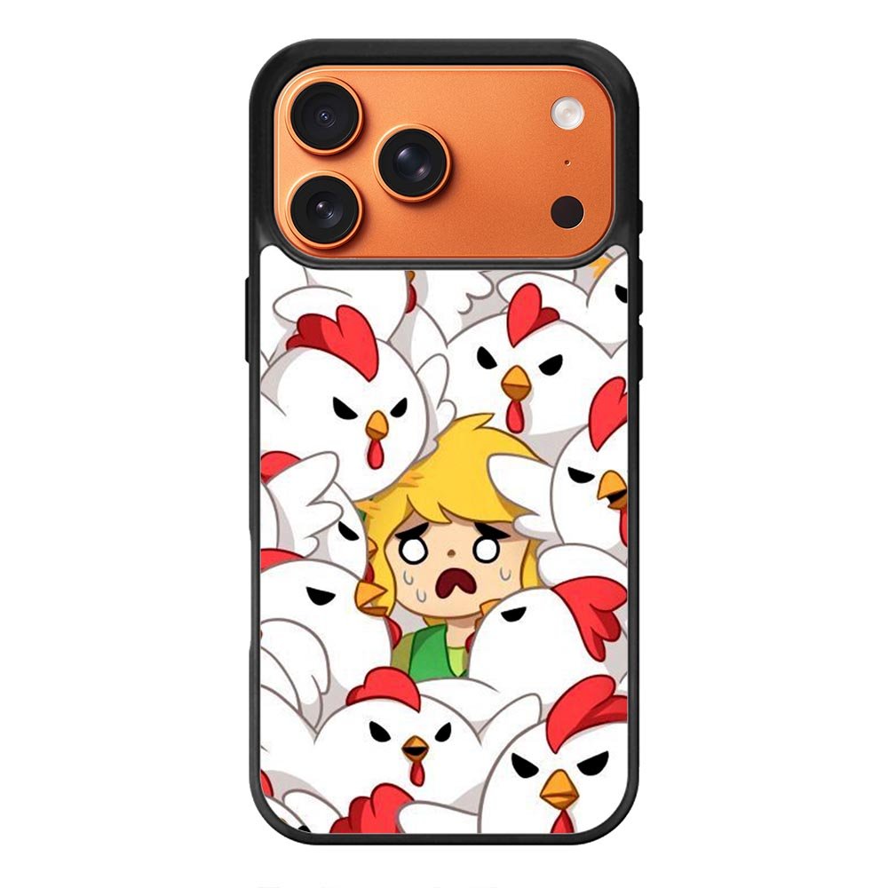 Legend of Zelda Angry Cuckoos iPhone 17 Pro Max Case OV10888