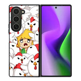 Legend of Zelda Angry Cuckoos Samsung Galaxy Z Fold 6 5G 2024 Case OV10888