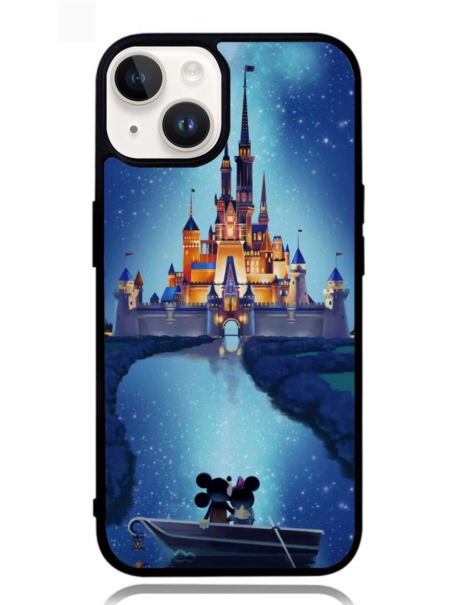 Mickey Minnie Cinderella Castle iPhone 14 Plus Case OV10772